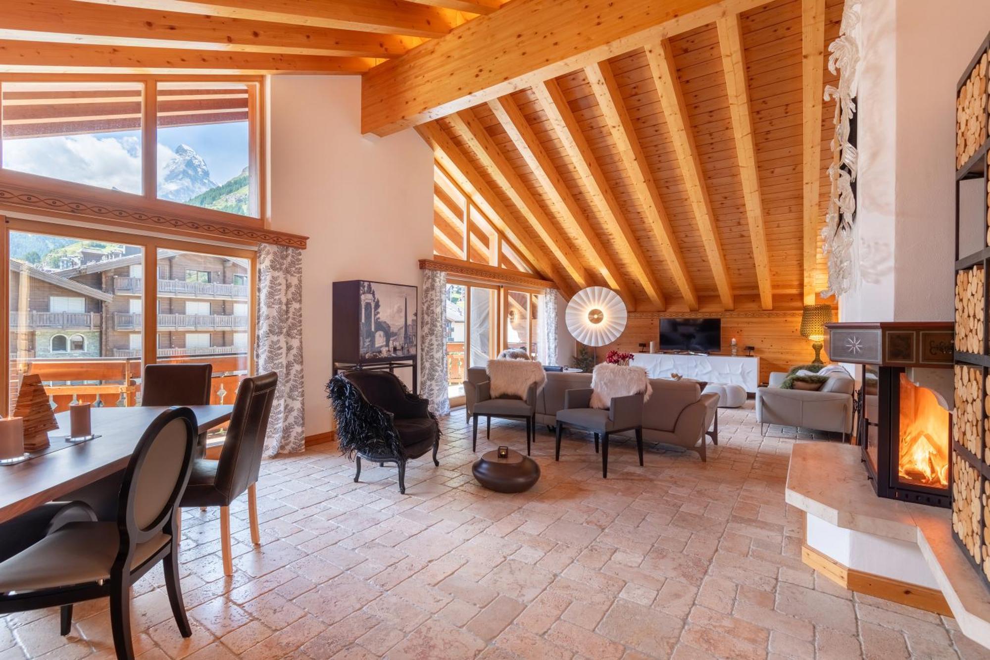 Luxury Chalets & Apartments By Mountain Exposure Zermatt Chambre photo