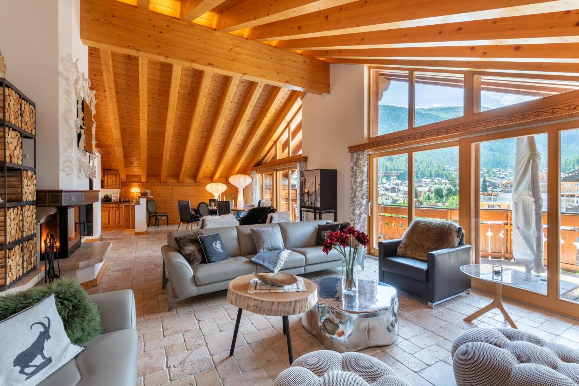 Luxury Chalets & Apartments By Mountain Exposure Zermatt Chambre photo